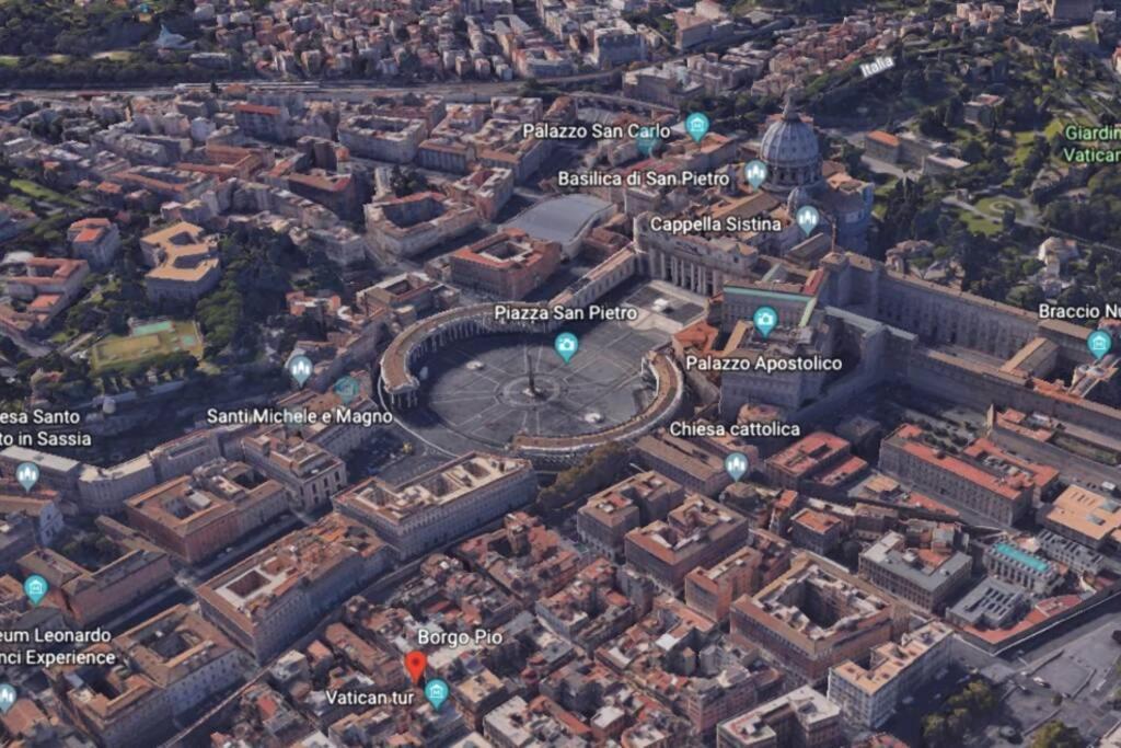 Chiara'S Cove - Vaticano Рим Экстерьер фото